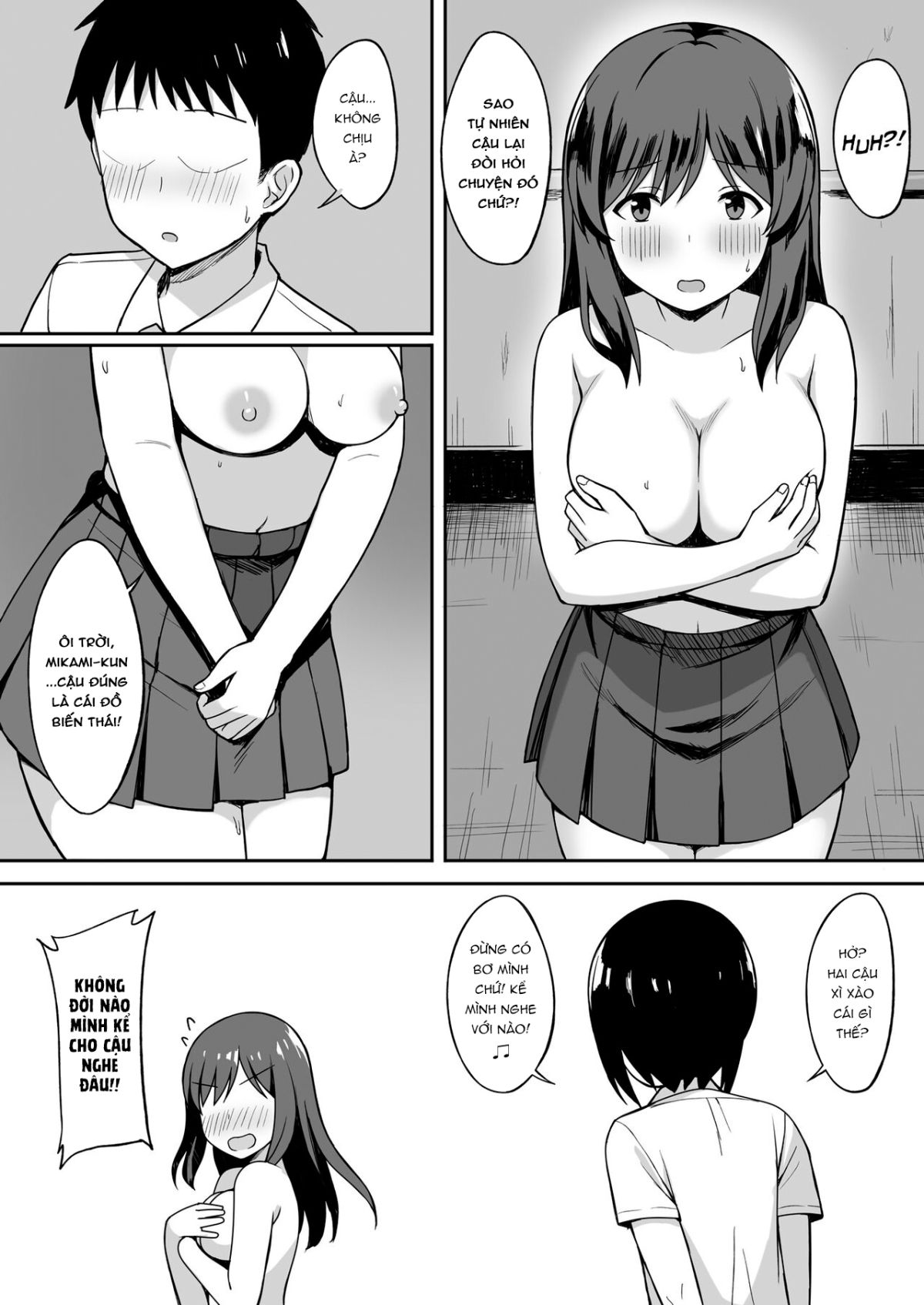 đọc truyện I Wanna Fuck A Lot In A World Where Males Are A Tenth Of The Population Oneshot ảnh 17 tại Thiên Thai Truyện