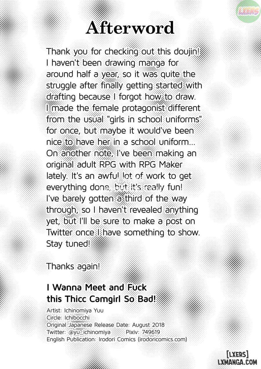 đọc truyện I Wanna Meet And Fuck This Thicc Cam Girl So Bad Oneshot ảnh 27 tại Thiên Thai Truyện