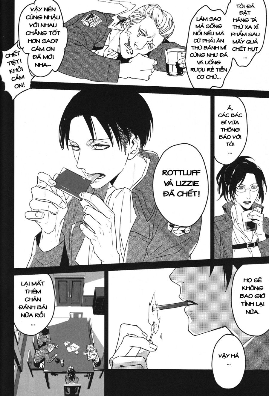Icarus Ga Nishi No Hate (shingeki No Kyojin) Oneshot page 11 - Giả Dược