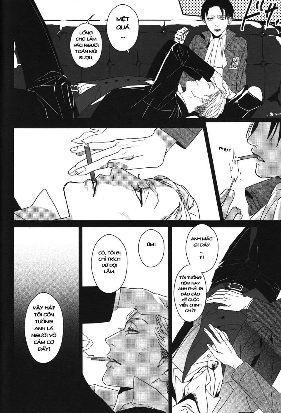 Icarus Ga Nishi No Hate (shingeki No Kyojin) Oneshot page 17 - Giả Dược