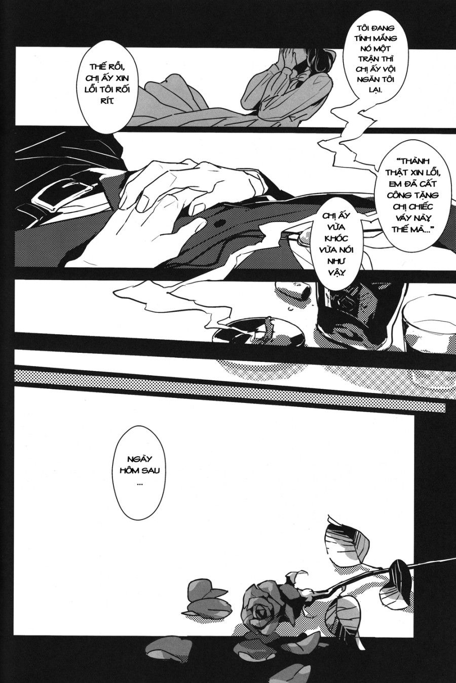 Icarus Ga Nishi No Hate (shingeki No Kyojin) Oneshot page 21 - Giả Dược
