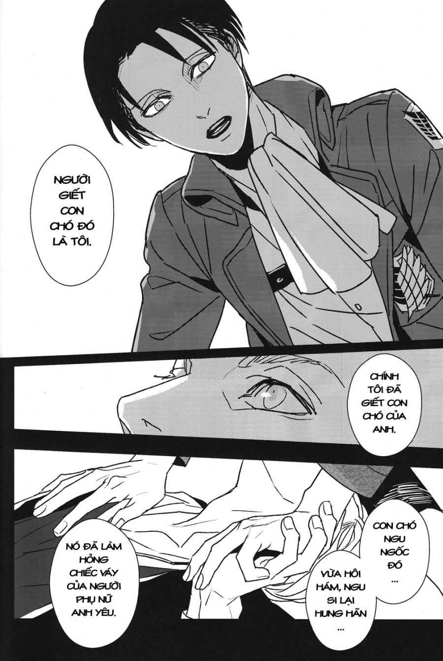 Icarus Ga Nishi No Hate (shingeki No Kyojin) Oneshot page 27 - Giả Dược