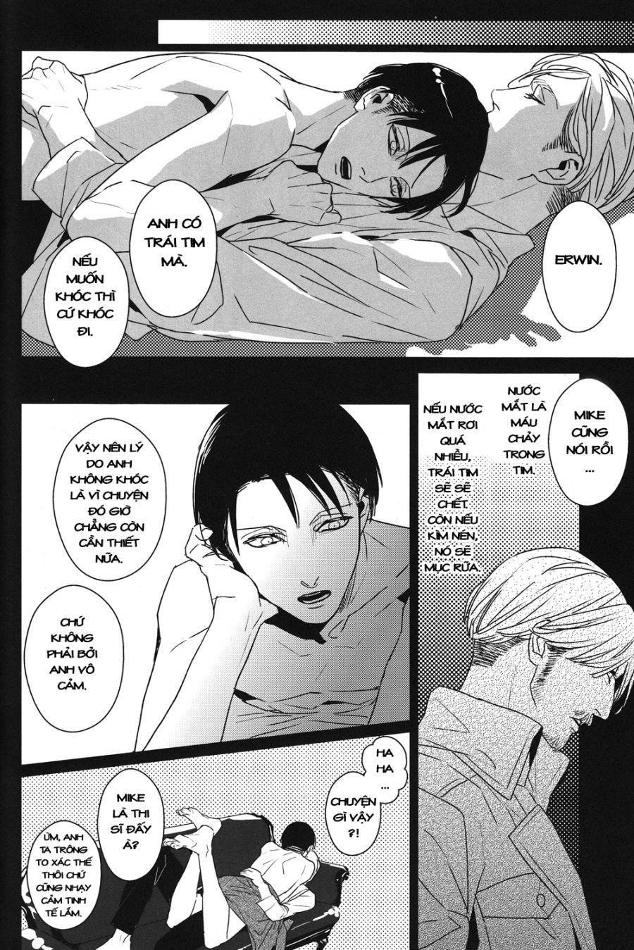 Icarus Ga Nishi No Hate (shingeki No Kyojin) Oneshot page 33 - Giả Dược