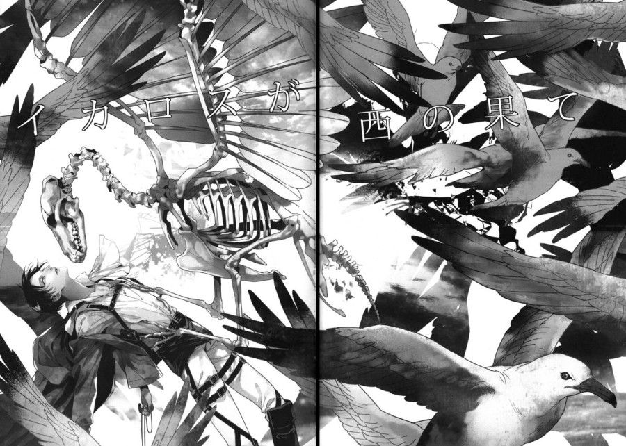 Icarus Ga Nishi No Hate (shingeki No Kyojin) Oneshot page 8 - Giả Dược