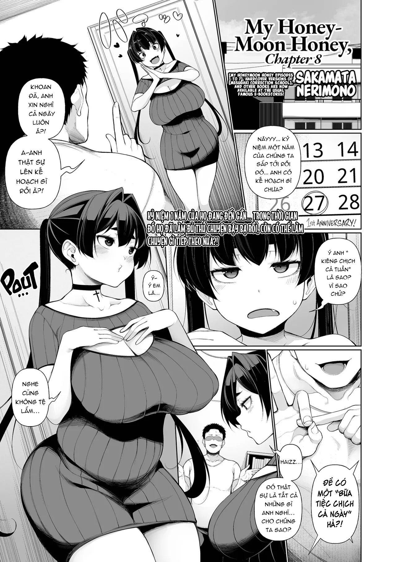 đọc truyện Ichinen Kanojo Ch. 8| My Honeymoon Honey Ch. 8 Chương 1 ảnh 3 tại Thiên Thai Truyện