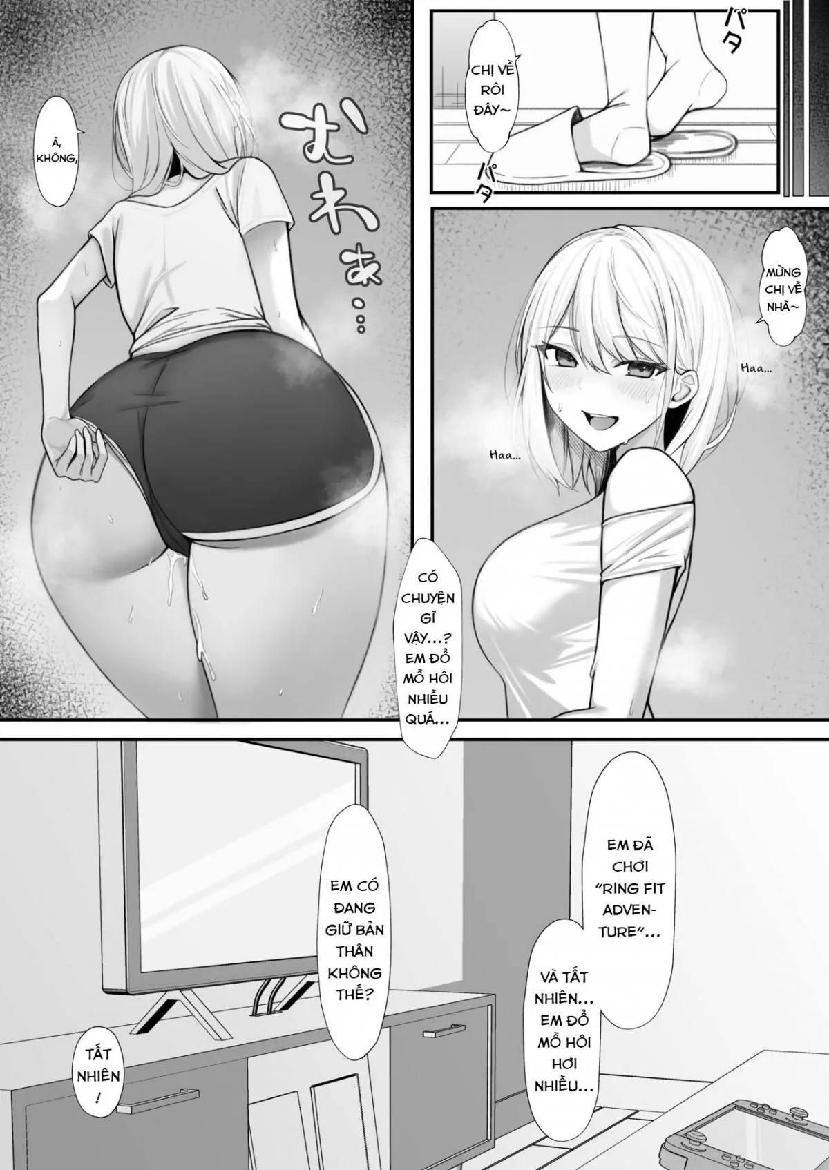 đọc truyện Ie Ni Yattekita Gimai Ga Erosugite Tsuma Ni Kakurete Yarimakuri Oneshot ảnh 38 tại Thiên Thai Truyện