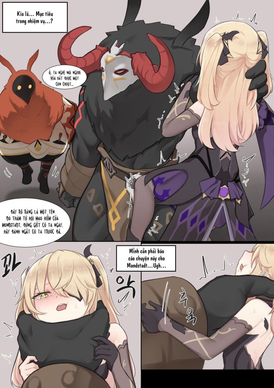 If Scenario - Fischl Oneshot page 5 - Giả Dược