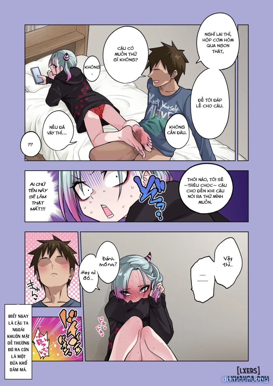 đọc truyện If You Play With The Tsun Tsun Yanke A-chan