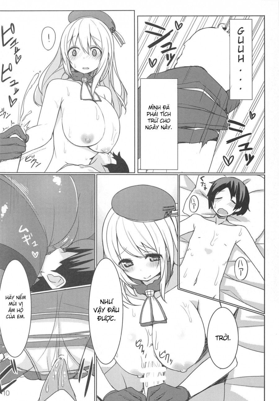 đọc truyện Igai To Amaenbou Nano Desu Ne (kantai Collection -kancolle-) Oneshot ảnh 9 tại Giả Dược