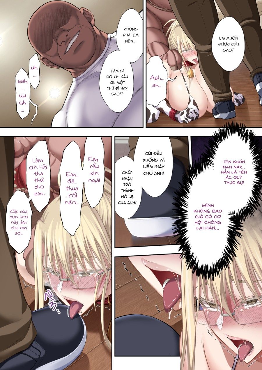 (ijima Yuu) Kinpatsu Bakunyuu No Russia Hitoduma Gakuenchou Koudou Maria Ga Ochirumade [part 3] Chương 2 page 31 - Giả Dược