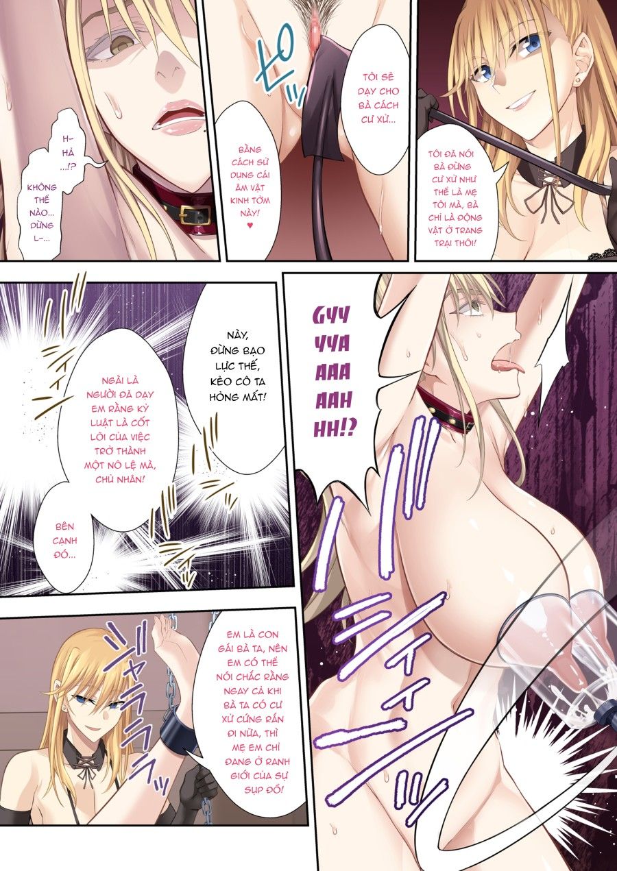 (ijima Yuu) Kinpatsu Bakunyuu No Russia Hitoduma Gakuenchou Koudou Maria Ga Ochirumade [part 3] Chương 2 page 6 - Giả Dược