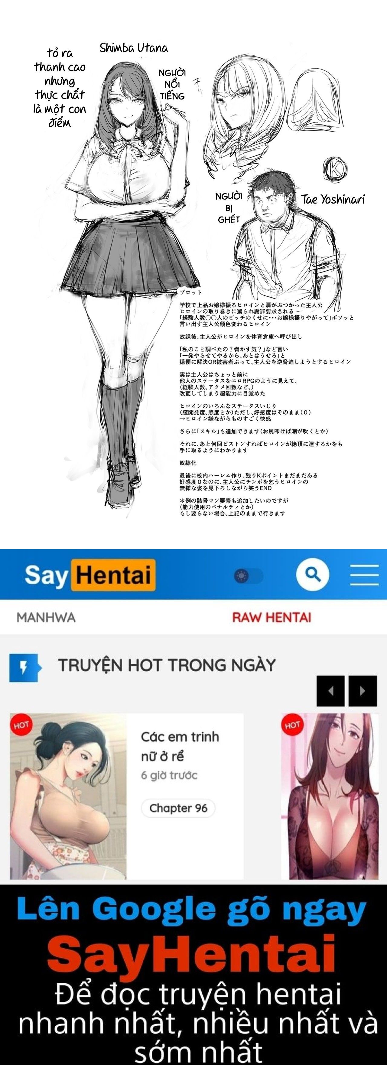 đọc truyện Ijire! Ero Status Oneshot ảnh 23 tại Giả Dược