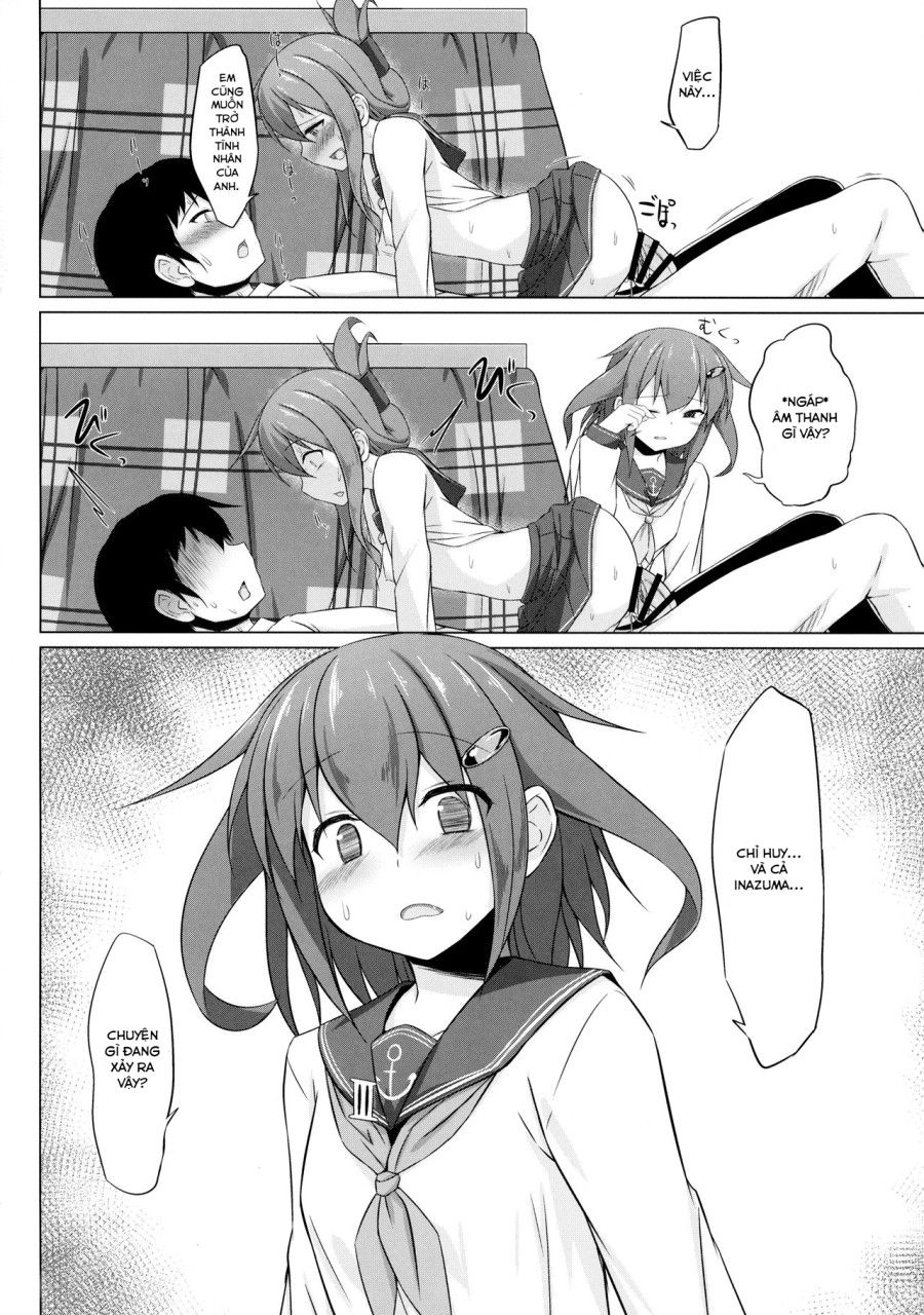 Ikazuchi Và Inazuma Muốn Em Bé Của Chỉ Huy!! (kantai Collection -kancolle-) Chương 1 page 16 - Giả Dược