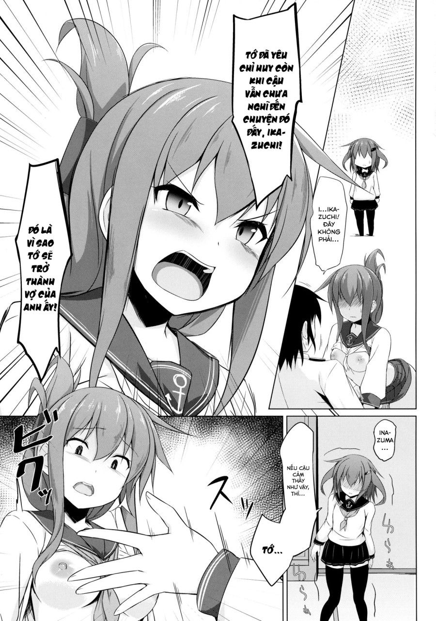 Ikazuchi Và Inazuma Muốn Em Bé Của Chỉ Huy!! (kantai Collection -kancolle-) Chương 1 page 17 - Giả Dược