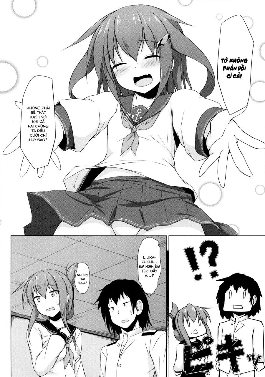 Ikazuchi Và Inazuma Muốn Em Bé Của Chỉ Huy!! (kantai Collection -kancolle-) Chương 1 page 18 - Giả Dược