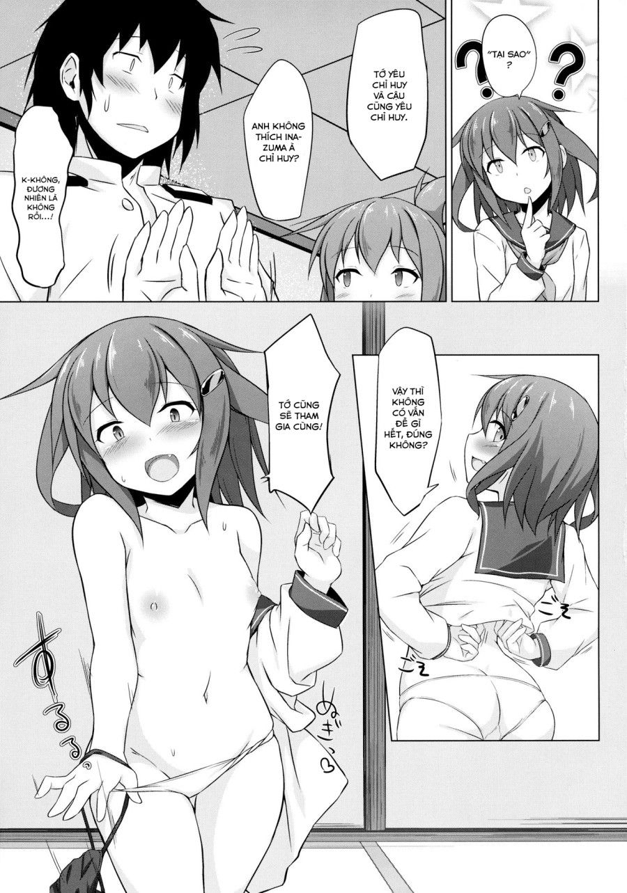 Ikazuchi Và Inazuma Muốn Em Bé Của Chỉ Huy!! (kantai Collection -kancolle-) Chương 1 page 19 - Giả Dược