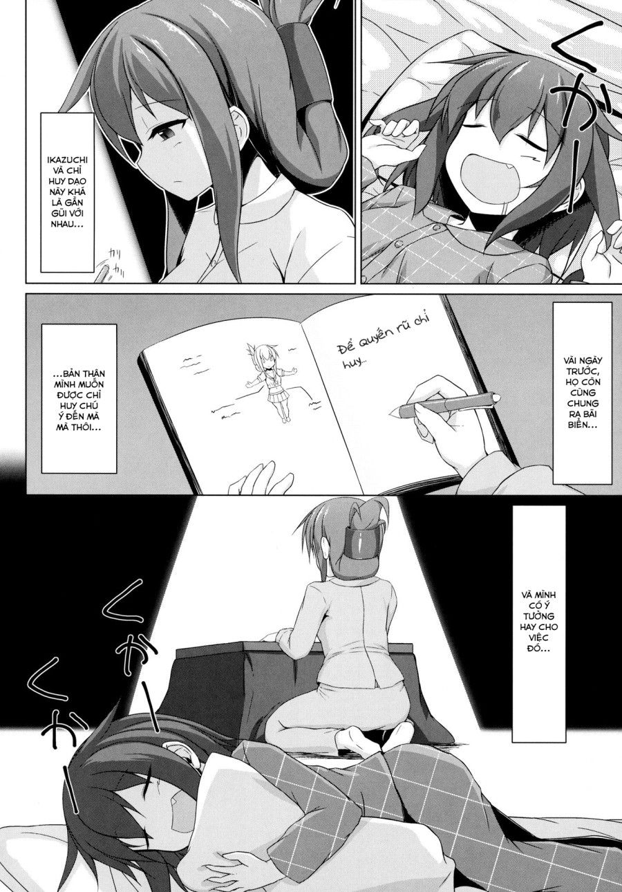 Ikazuchi Và Inazuma Muốn Em Bé Của Chỉ Huy!! (kantai Collection -kancolle-) Chương 1 page 4 - Giả Dược