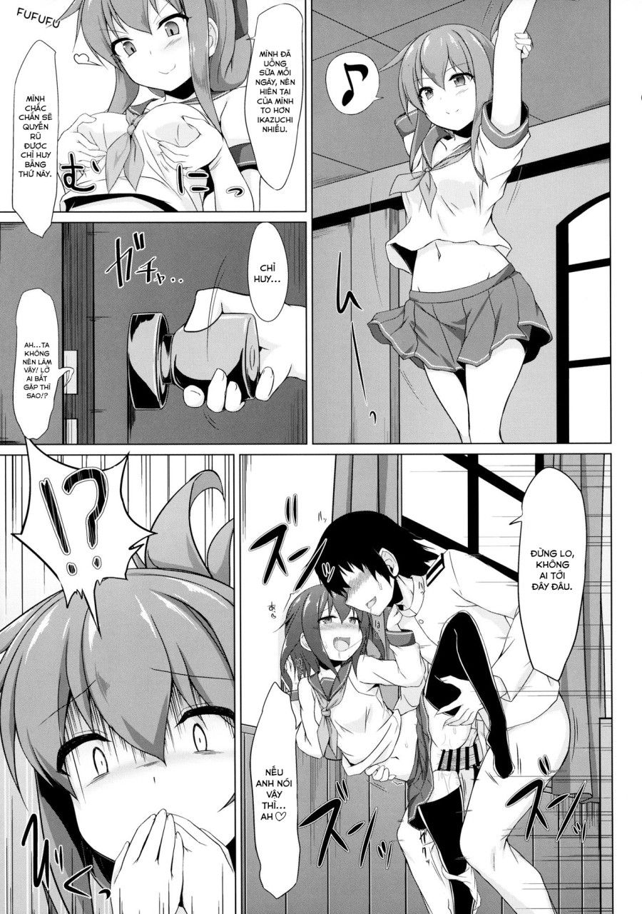 Ikazuchi Và Inazuma Muốn Em Bé Của Chỉ Huy!! (kantai Collection -kancolle-) Chương 1 page 5 - Giả Dược