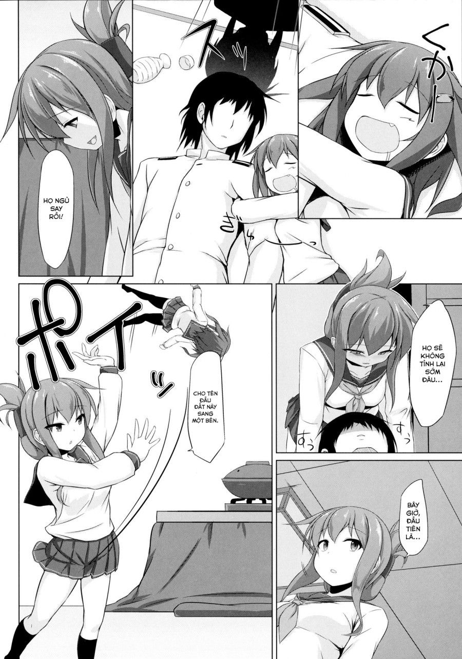Ikazuchi Và Inazuma Muốn Em Bé Của Chỉ Huy!! (kantai Collection -kancolle-) Chương 1 page 8 - Giả Dược