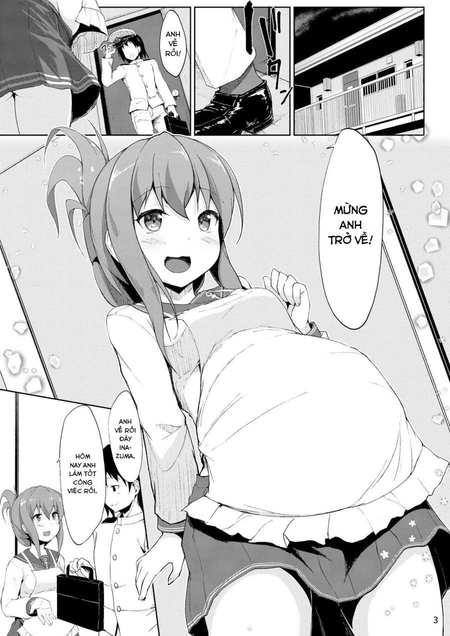 Ikazuchi Và Inazuma Muốn Em Bé Của Chỉ Huy!! (kantai Collection -kancolle-) Chương 2 page 4 - Giả Dược