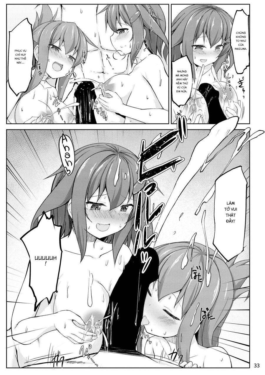 Ikazuchi Và Inazuma Muốn Em Bé Của Chỉ Huy!! (kantai Collection -kancolle-) Chương 2 page 34 - Giả Dược