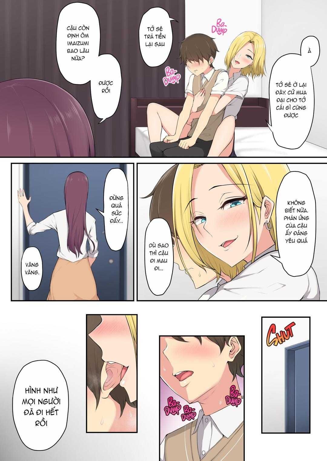 đọc truyện Imaizumi Đưa Cả Bầy Gyaru Về Nhà Mình Chương 1 ảnh 11 tại Giả Dược