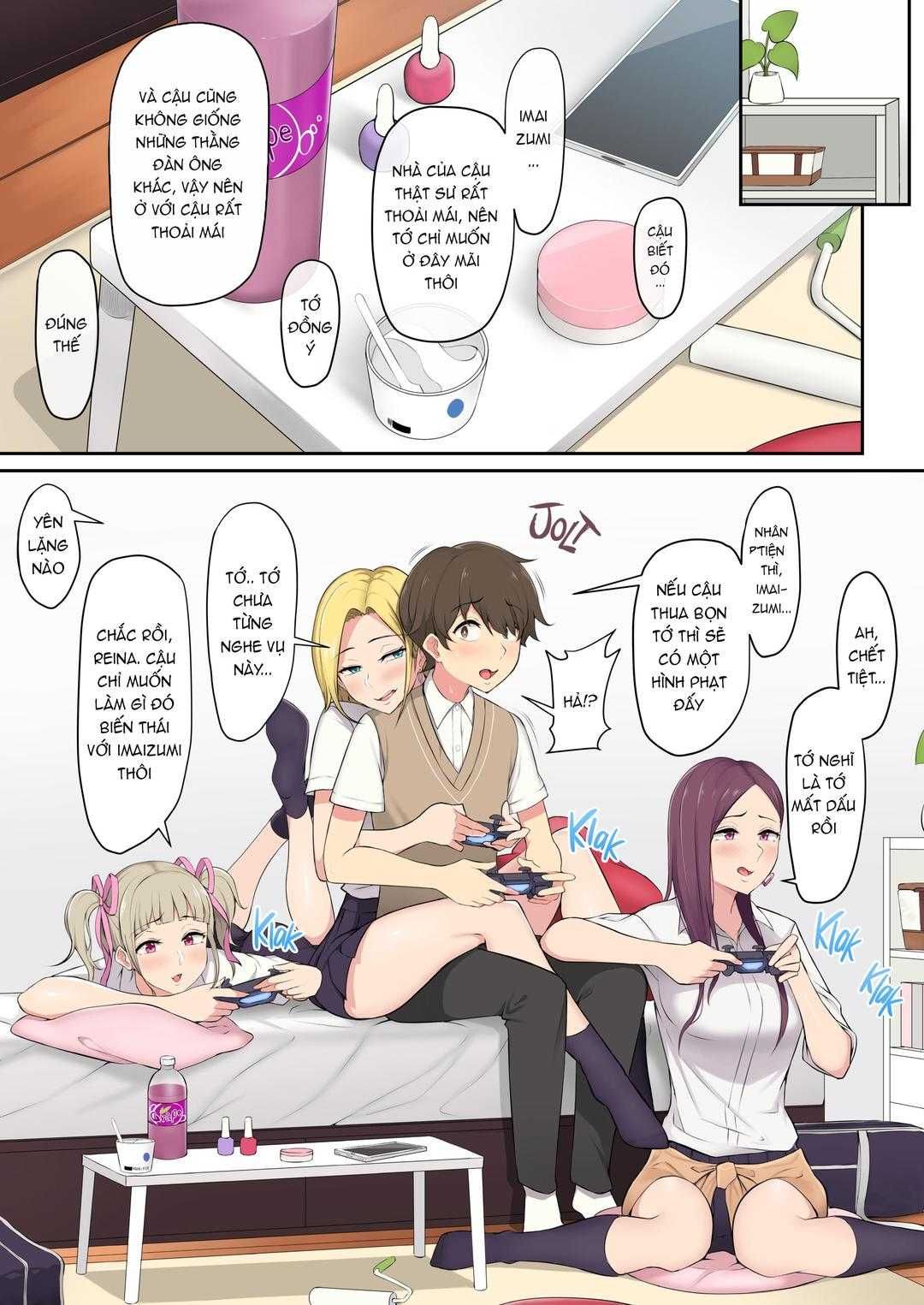 đọc truyện Imaizumi Đưa Cả Bầy Gyaru Về Nhà Mình Chương 1 ảnh 5 tại Giả Dược