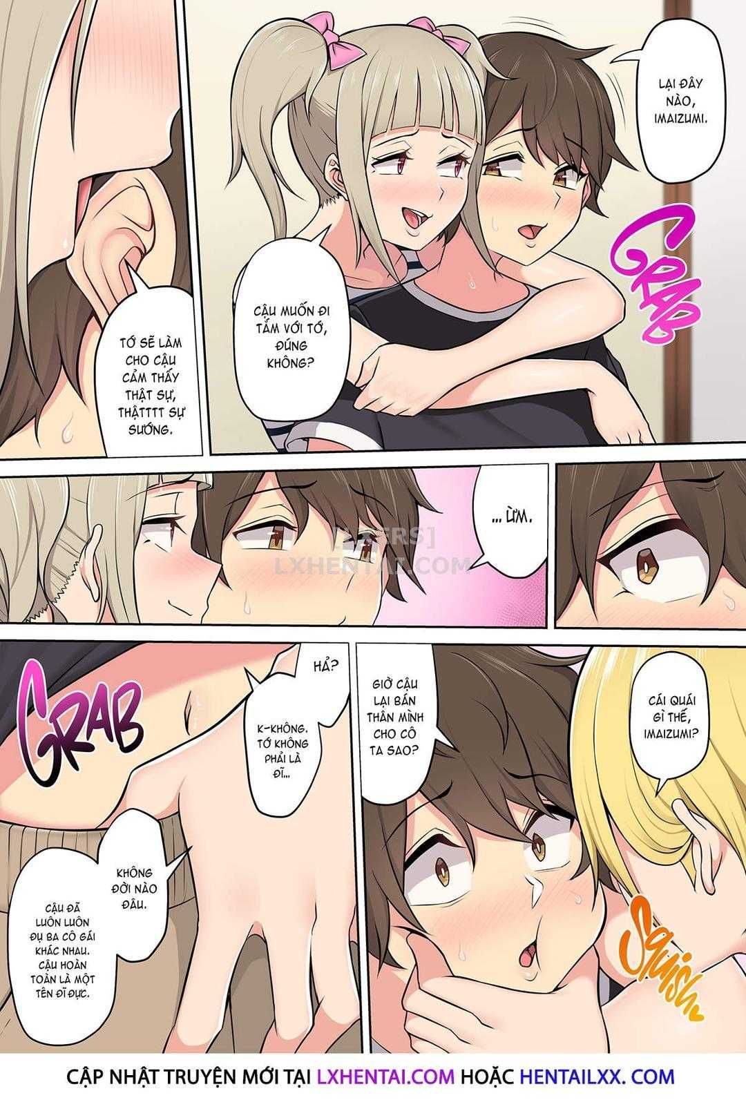 Imaizumi Đưa Cả Bầy Gyaru Về Nhà Mình Chương 2 page 18 - Giả Dược