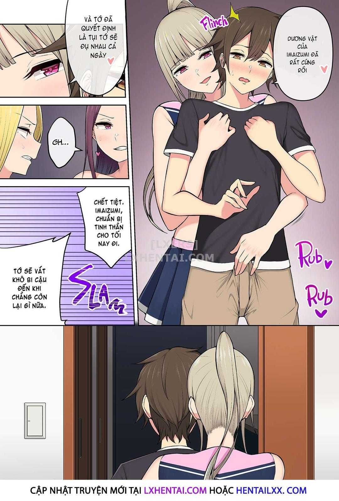 Imaizumi Đưa Cả Bầy Gyaru Về Nhà Mình Chương 3 page 14 - Giả Dược