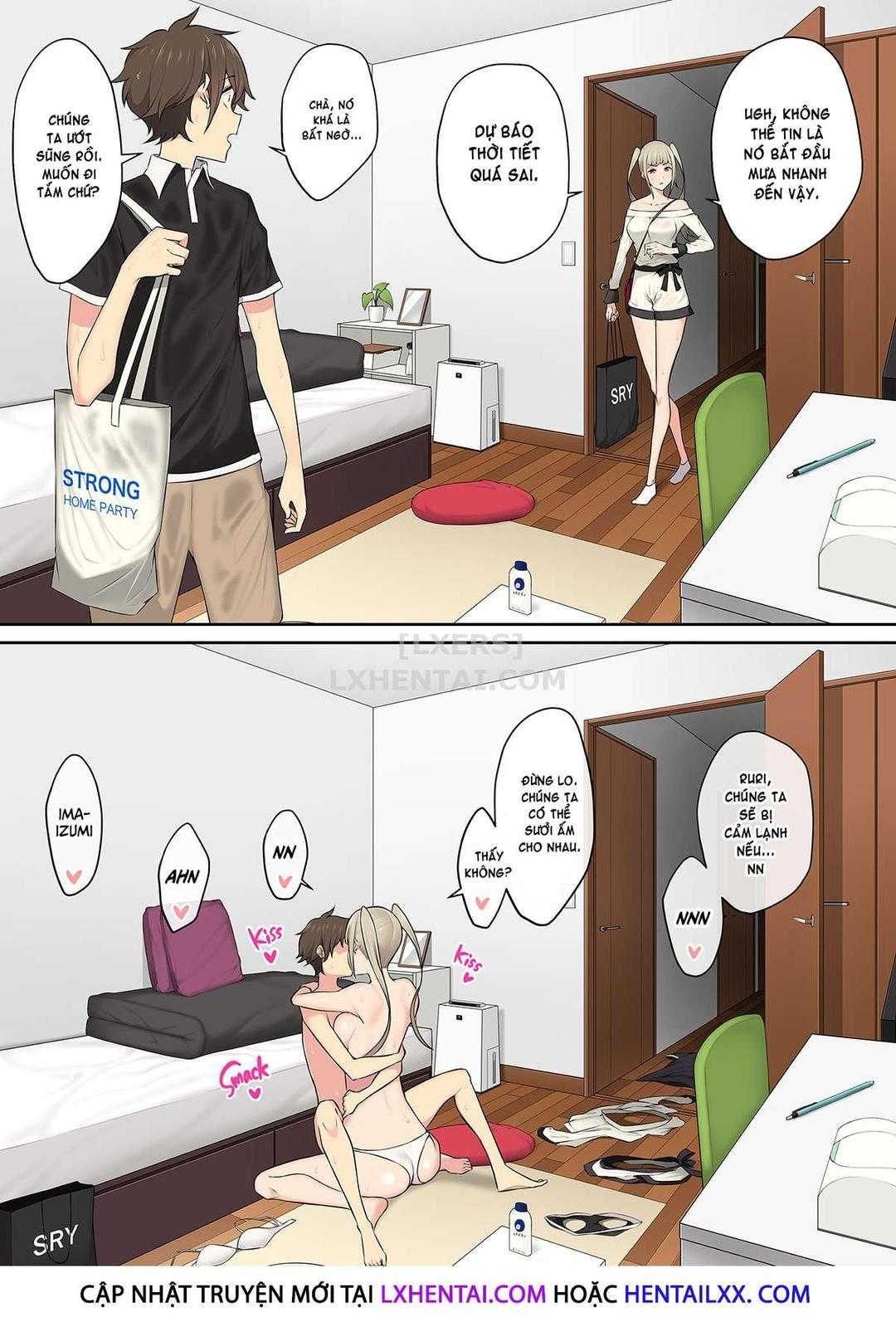 Imaizumi Đưa Cả Bầy Gyaru Về Nhà Mình Chương 3 page 70 - Giả Dược