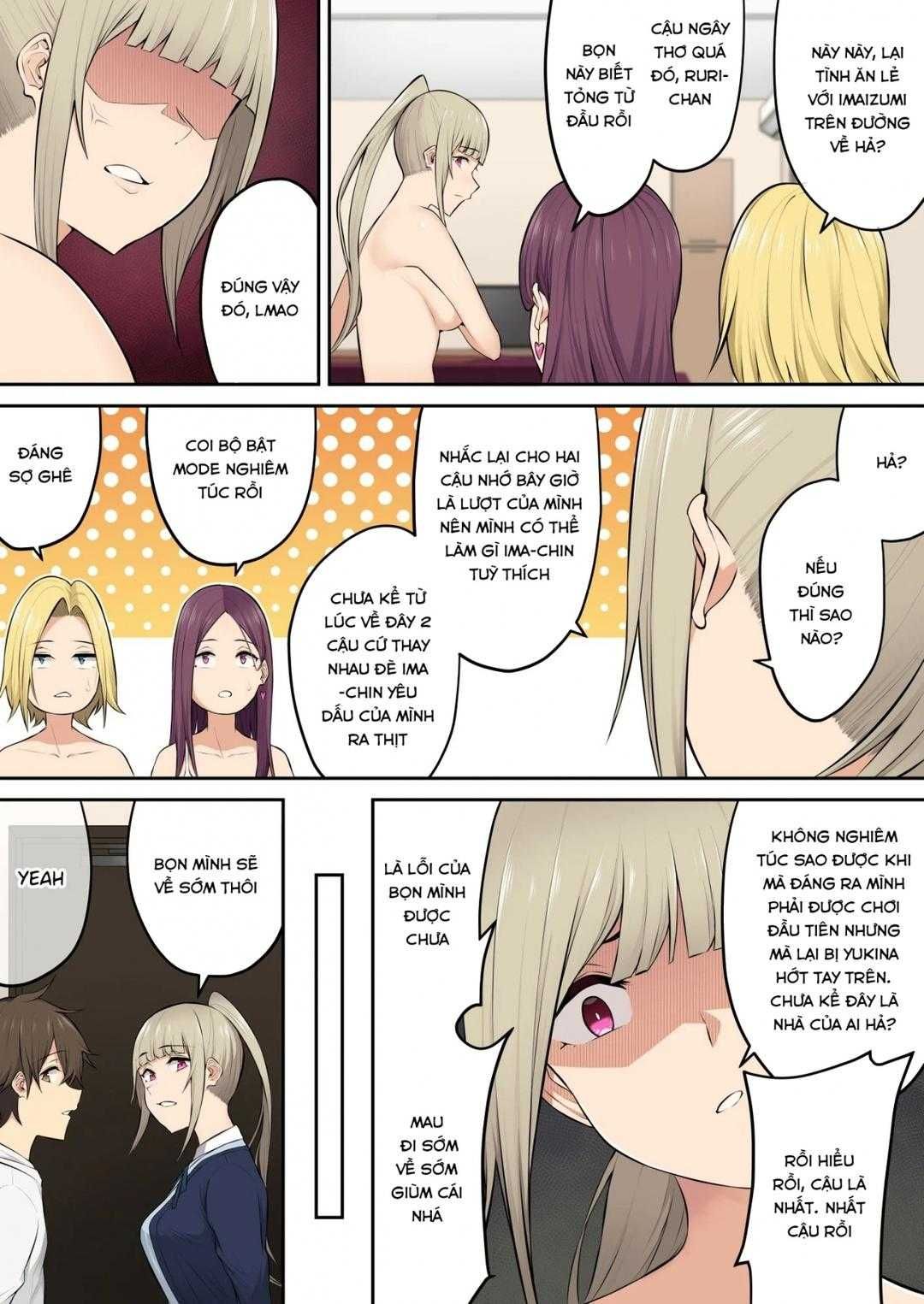 Imaizumi Đưa Cả Bầy Gyaru Về Nhà Mình Chương 4 page 26 - Giả Dược