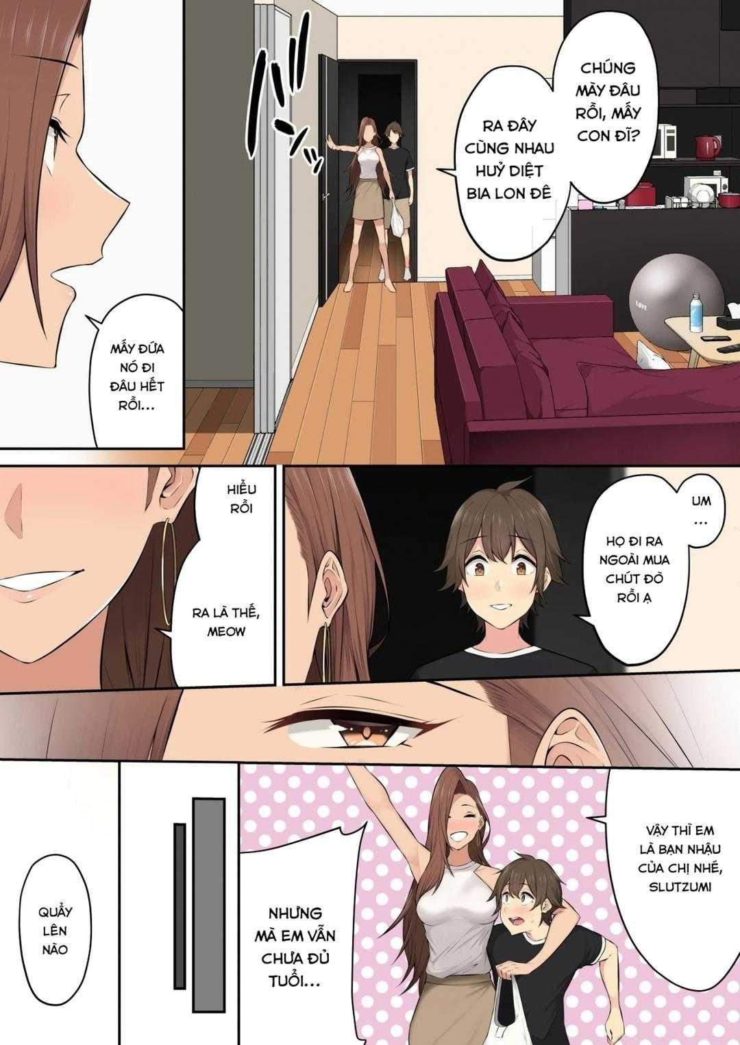 Imaizumi Đưa Cả Bầy Gyaru Về Nhà Mình Chương 4 page 44 - Giả Dược