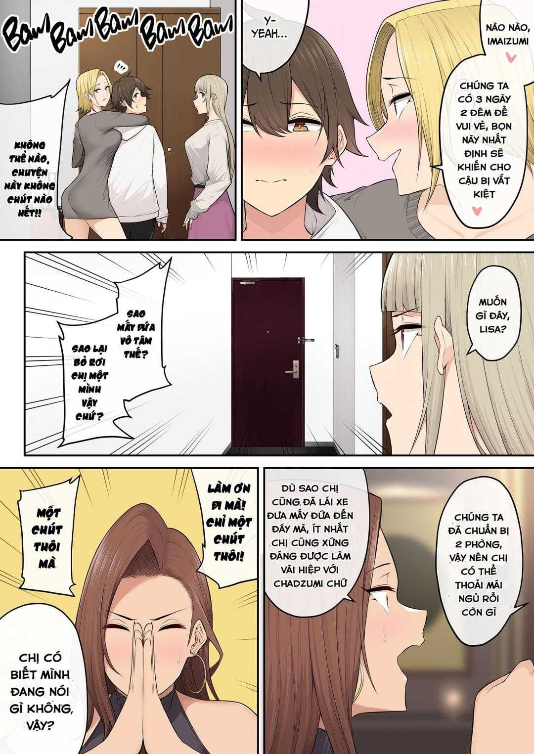 Imaizumi Đưa Cả Bầy Gyaru Về Nhà Mình Chương 5 page 14 - Giả Dược