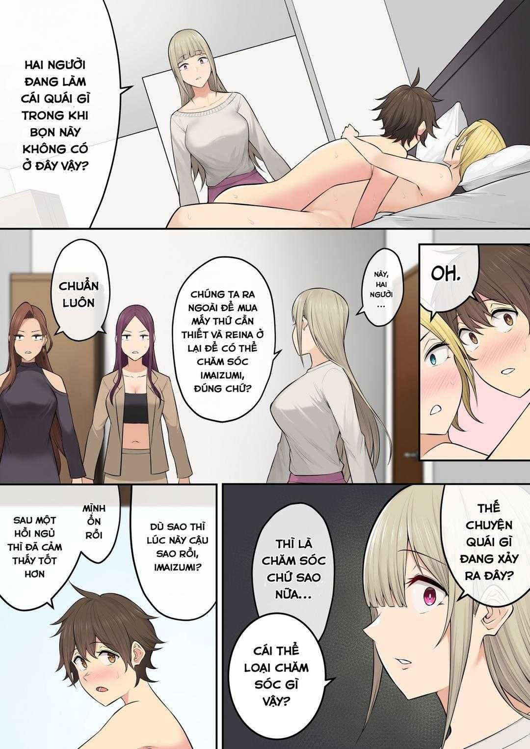 Imaizumi Đưa Cả Bầy Gyaru Về Nhà Mình Chương 5 page 60 - Giả Dược