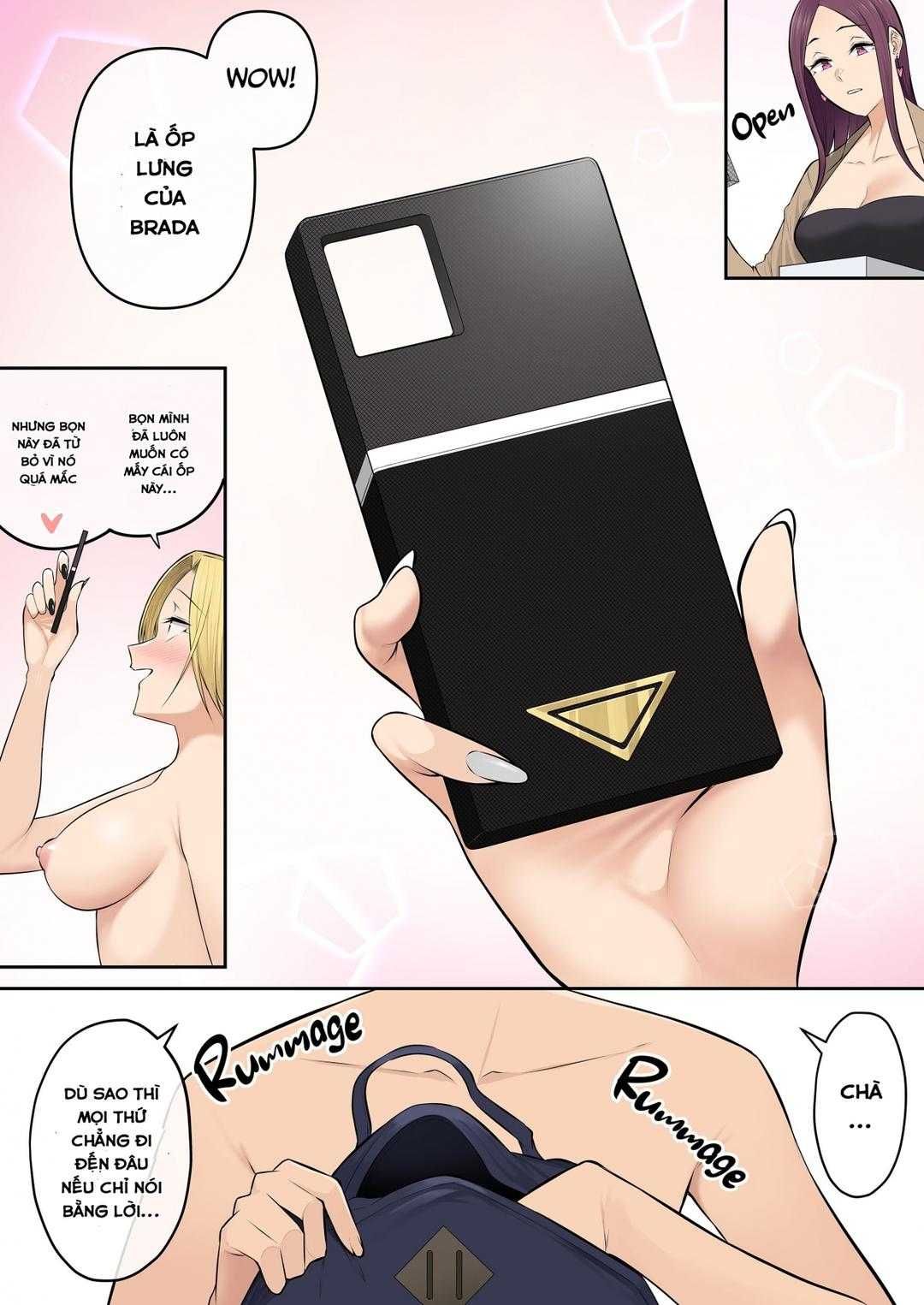 Imaizumi Đưa Cả Bầy Gyaru Về Nhà Mình Chương 5 page 63 - Giả Dược