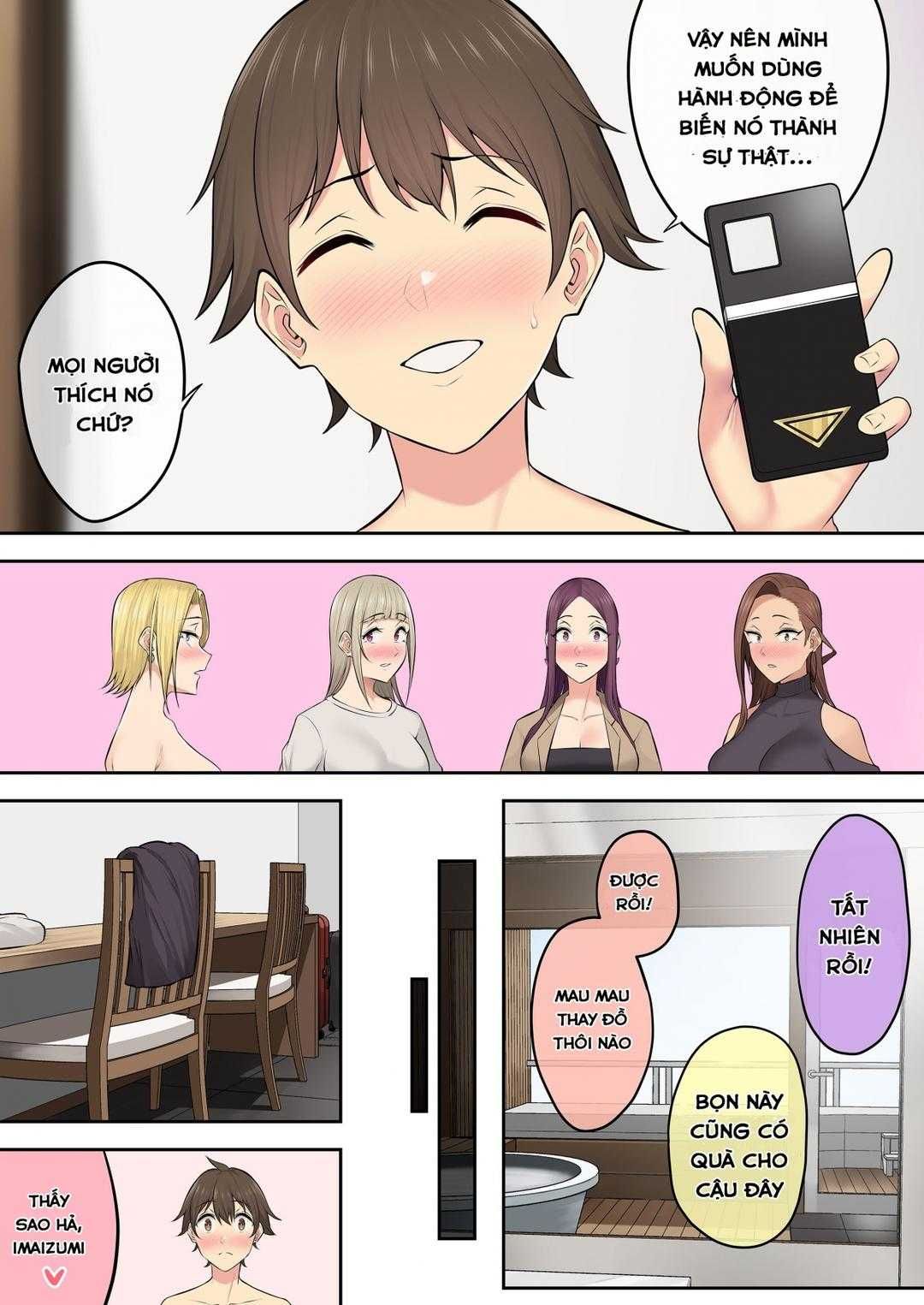Imaizumi Đưa Cả Bầy Gyaru Về Nhà Mình Chương 5 page 64 - Giả Dược