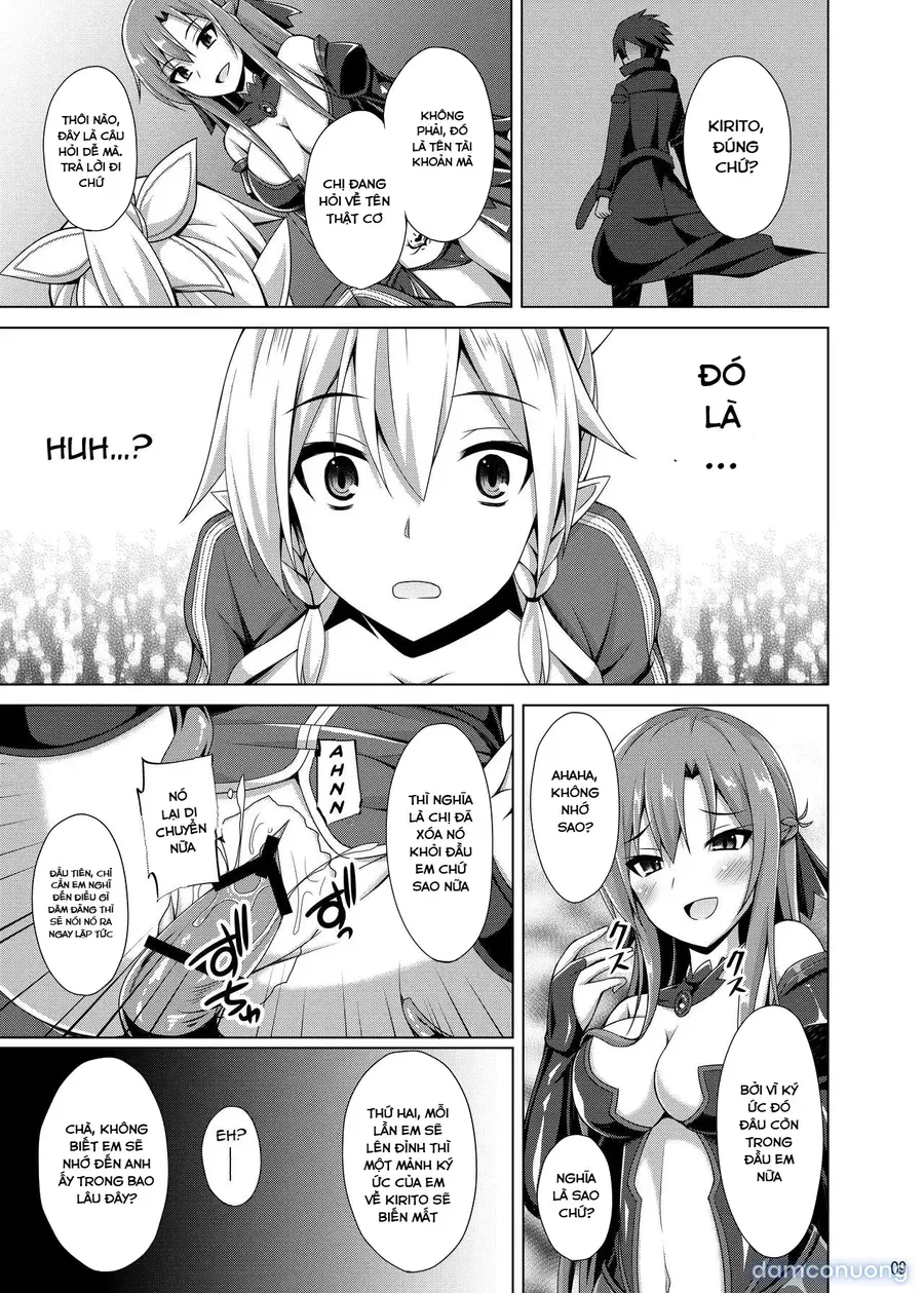 đọc truyện [imitation Moon (narumi Yuu)] Kuro No Kenshi To Yobareta Ore Wa Mou Inai... Ifend (sword Art Online) Chương 2 ảnh 9 tại Thiên Thai Truyện