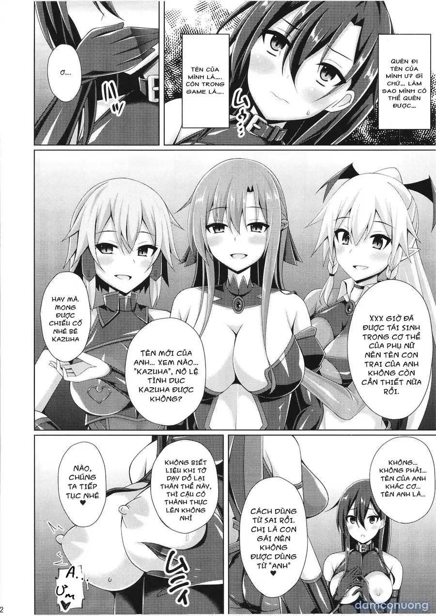 đọc truyện [imitation Moon (narumi Yuu)] Kuro No Kenshi To Yobareta Ore Wa Mou Inai... Ifend (sword Art Online) Chương 3 ảnh 12 tại Thiên Thai Truyện