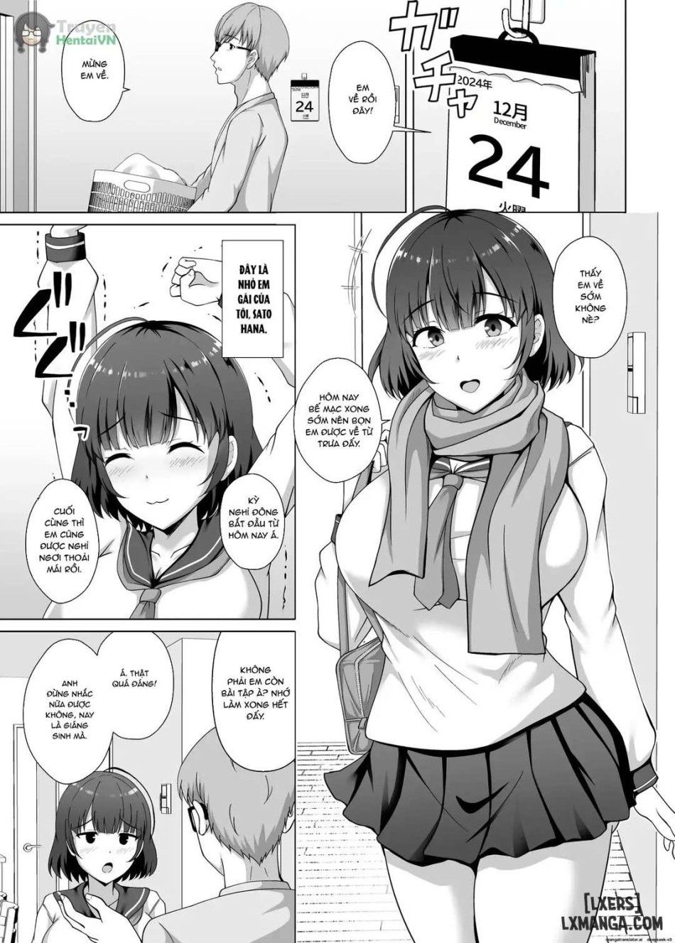 Imouto Ga Asagaeri Shita Christmas ~teshio Ni Kaketa Imouto Wa Yarichin Kareshi Ni Sei No Roku Jikan Kotteri Dakareteita Oneshot page 4 - Giả Dược