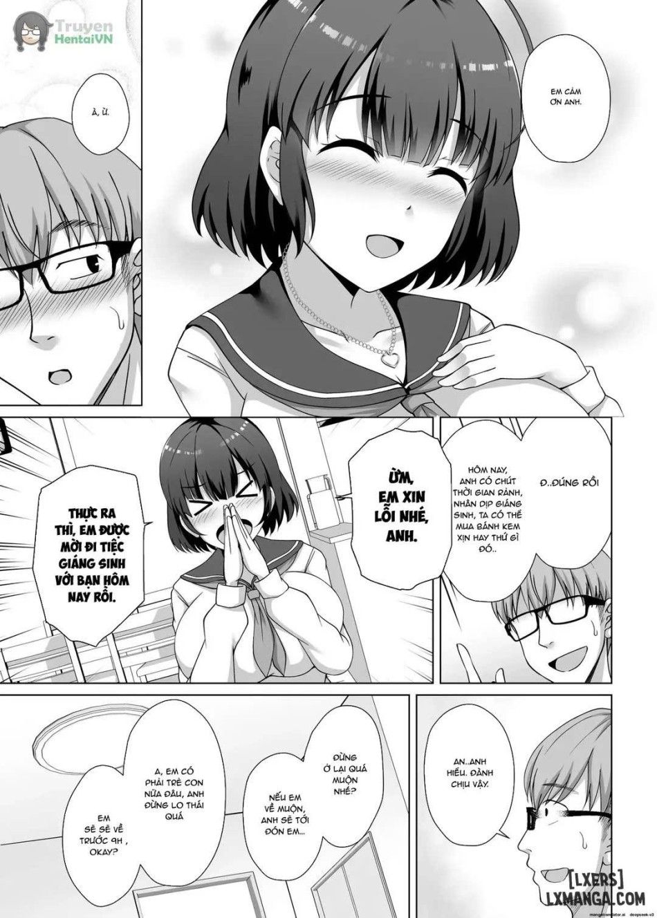 Imouto Ga Asagaeri Shita Christmas ~teshio Ni Kaketa Imouto Wa Yarichin Kareshi Ni Sei No Roku Jikan Kotteri Dakareteita Oneshot page 6 - Giả Dược