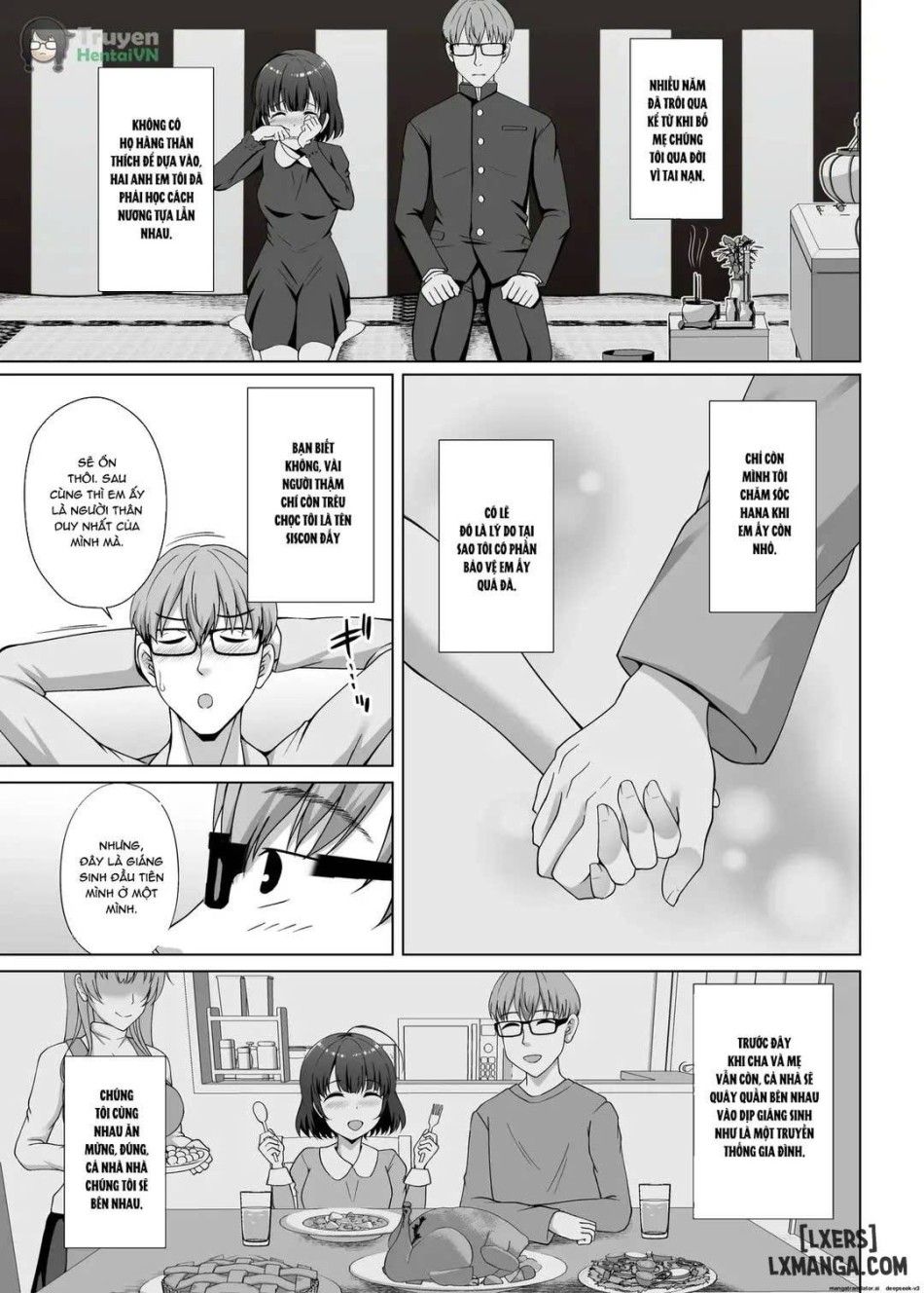 Imouto Ga Asagaeri Shita Christmas ~teshio Ni Kaketa Imouto Wa Yarichin Kareshi Ni Sei No Roku Jikan Kotteri Dakareteita Oneshot page 8 - Giả Dược