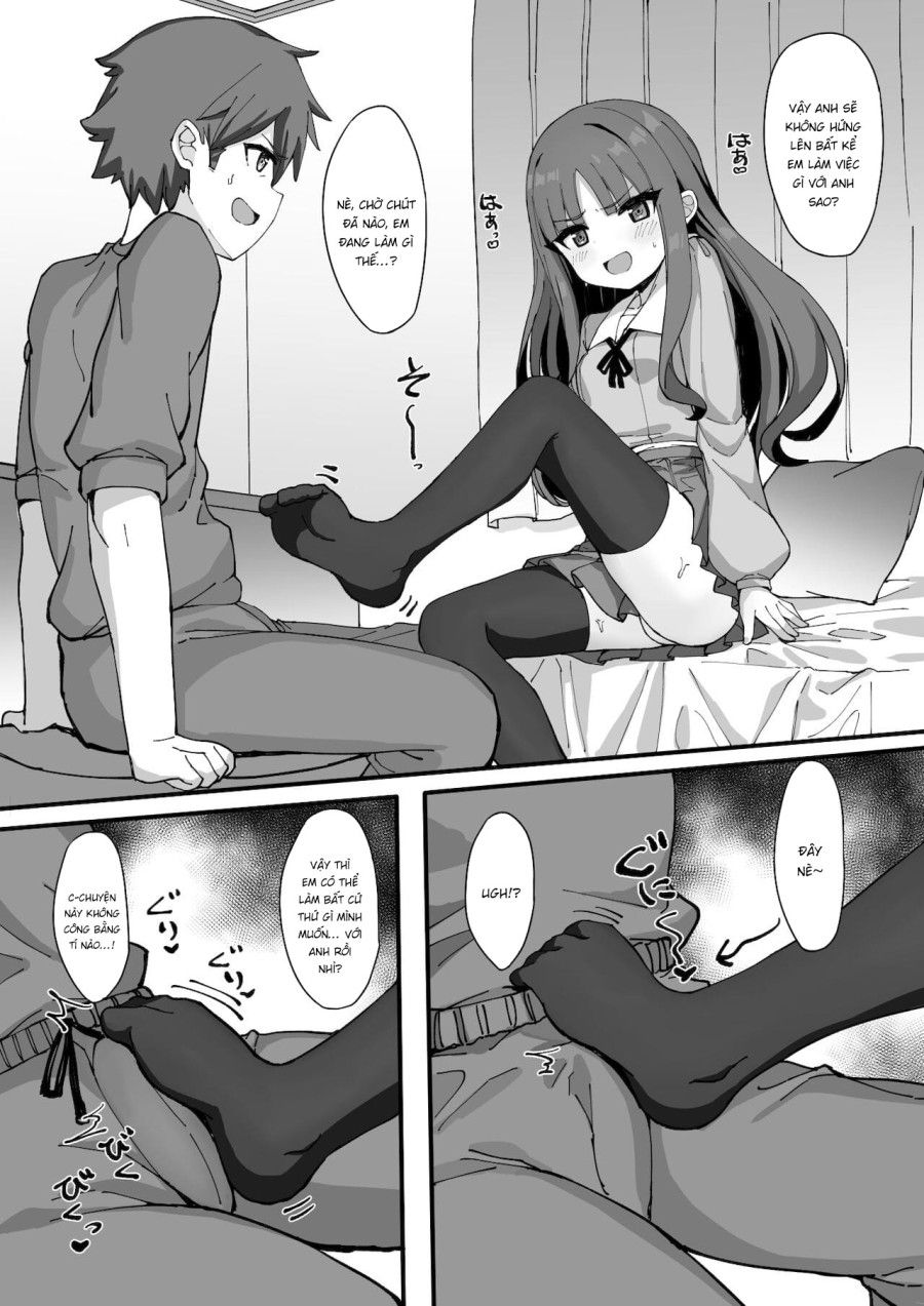 Imouto Ni Ashikoki Sareta Node, Shikaeshi Oshioki Ecchi Oneshot page 9 - Giả Dược