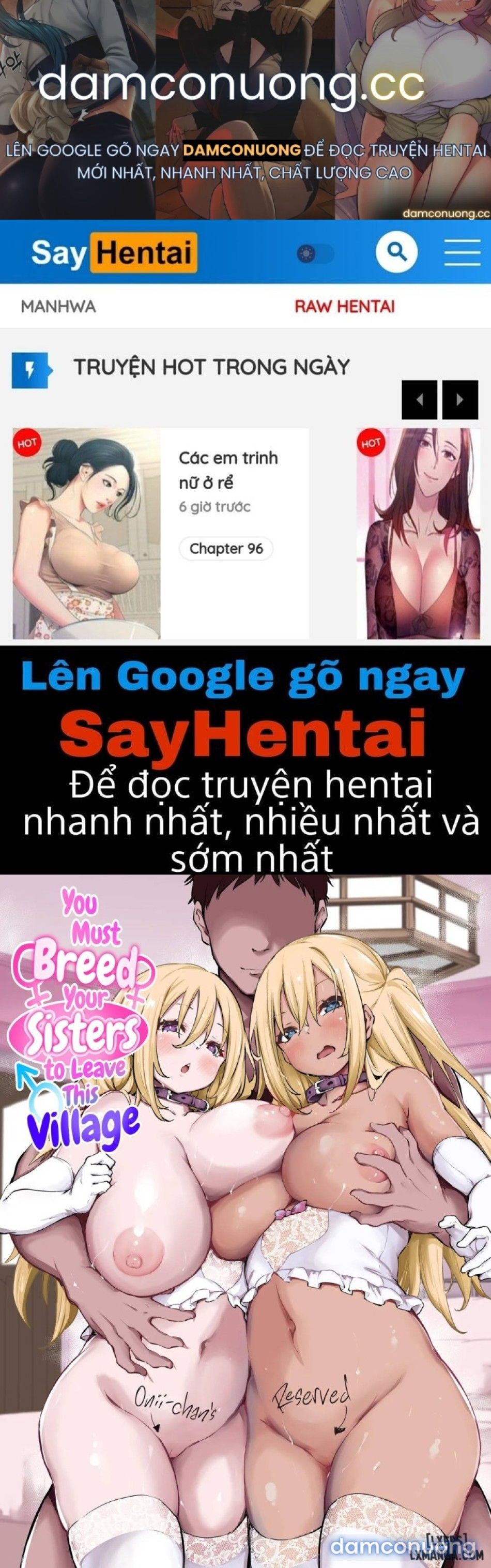 đọc truyện Imouto-tachi O Haramasenai To Derarenai Mura Chương 1 ảnh 2 tại Thiên Thai Truyện