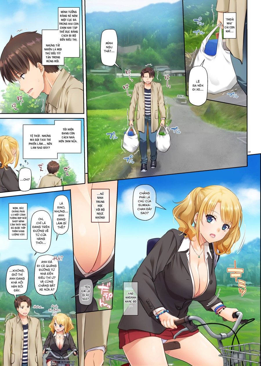 Inaka No Deaikei Gal Wa Kyonyuu Shojo!? Chương 0 page 9 - Giả Dược