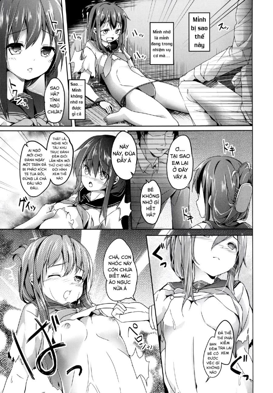 Inazuma-chan Cập Bến Hàng Ngày Do Bị Hư Hại Nghiêm Trọng Oneshot page 4 - Giả Dược