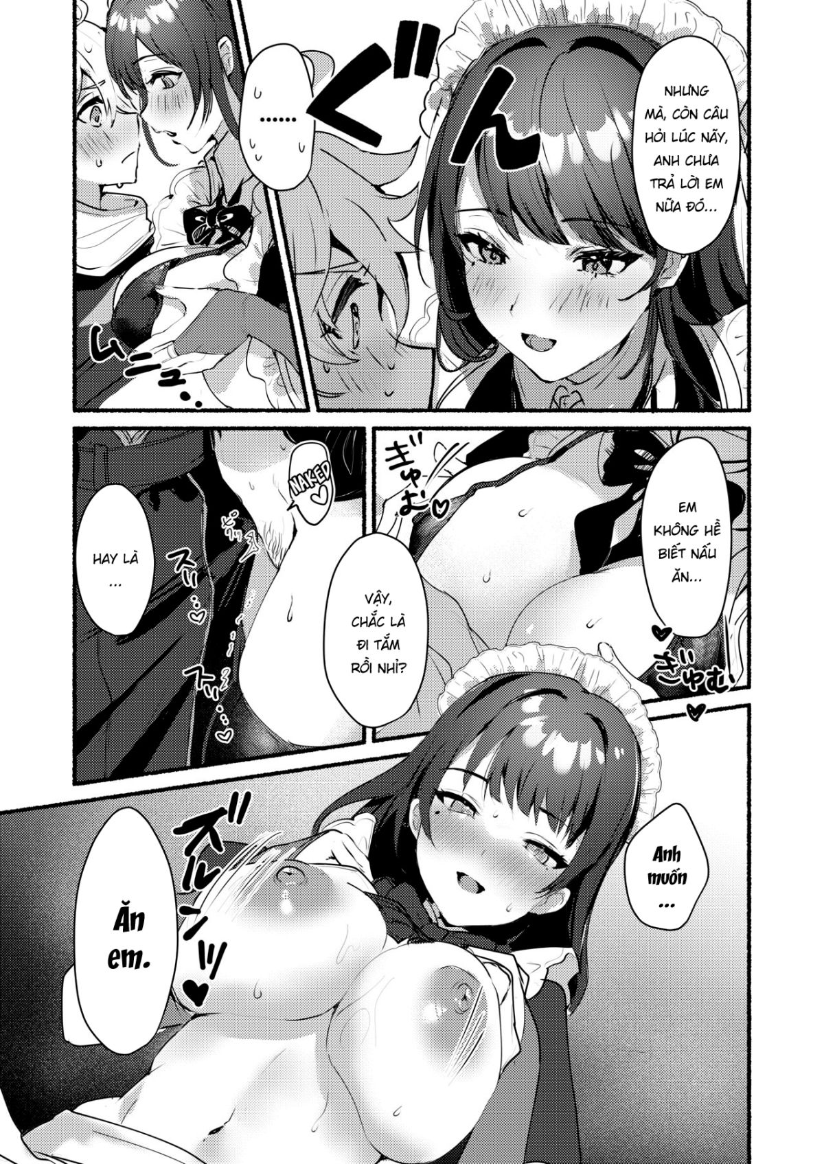 đọc truyện Inazuma Clumsy Maid Chaya ~cosplay Sex With The Unusually Horny Maids Oneshot ảnh 8 tại Giả Dược