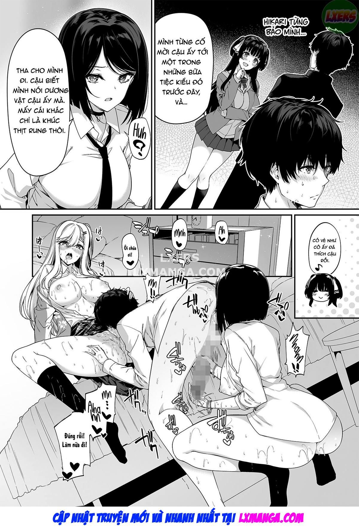 đọc truyện Incha Couple Ga You Gal-tachi To Sex Training Suru Hanashi Chương 4 ảnh 17 tại Giả Dược