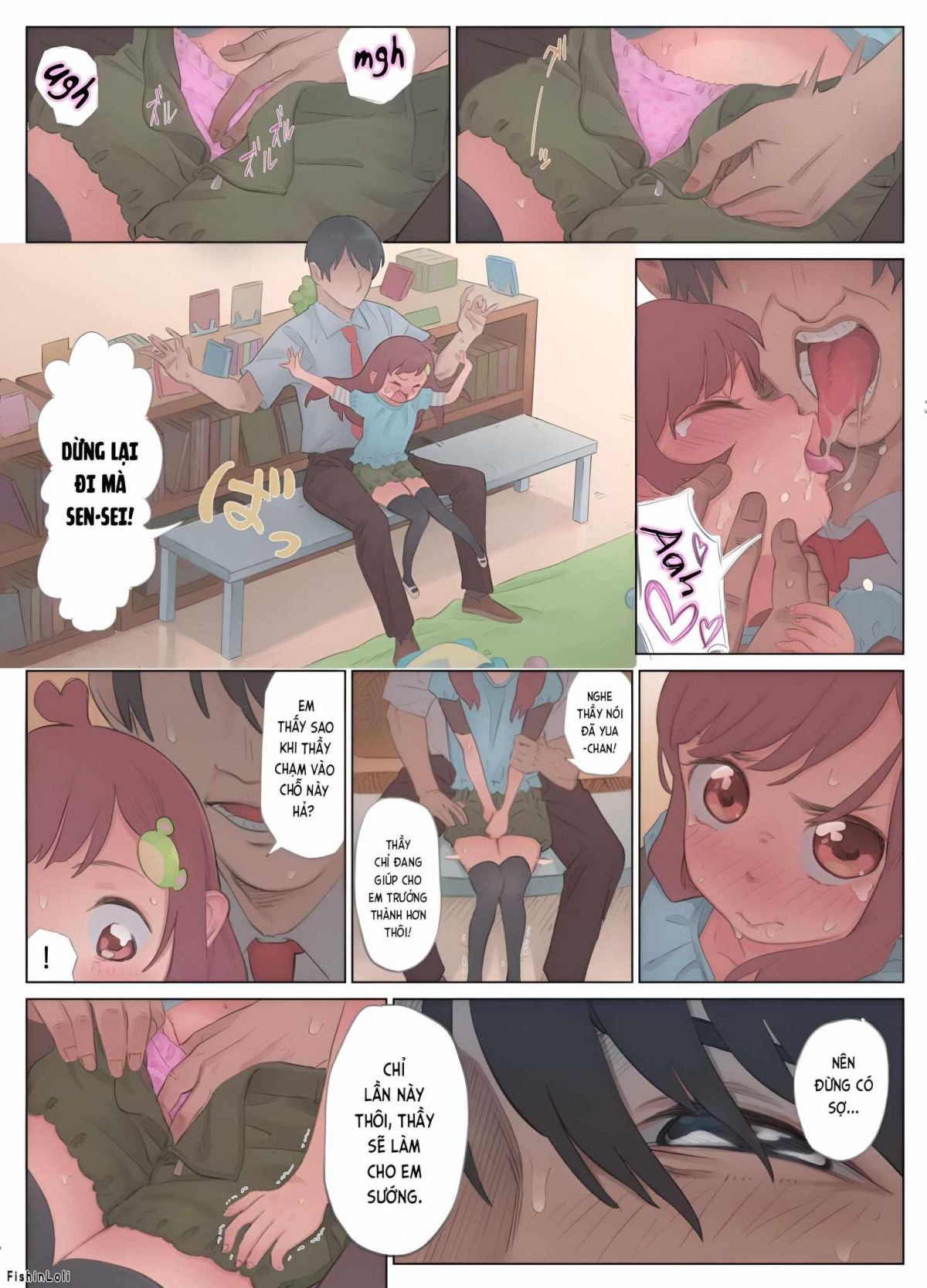 đọc truyện Innocent Girl Yua-chan - Forbidden Love Affair With Sadistic Teacher Oneshot ảnh 18 tại Thiên Thai Truyện