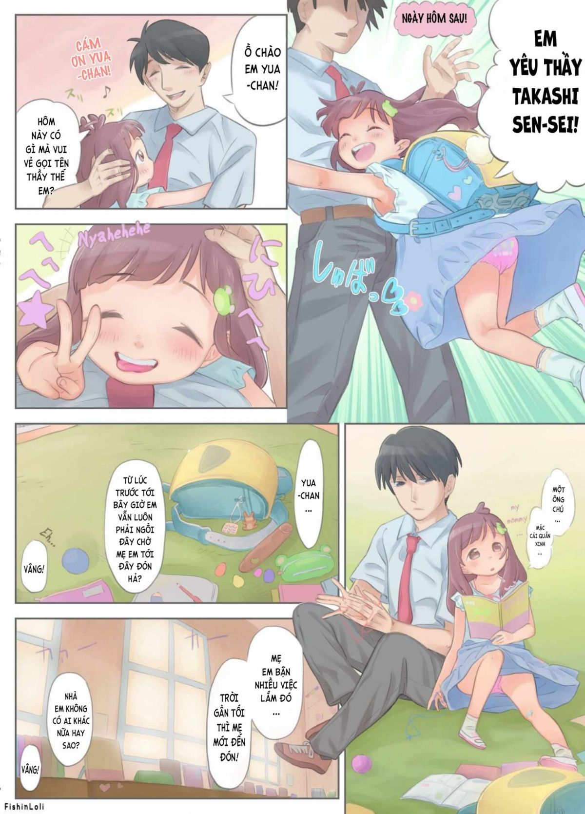 đọc truyện Innocent Girl Yua-chan - Forbidden Love Affair With Sadistic Teacher Oneshot ảnh 9 tại Thiên Thai Truyện