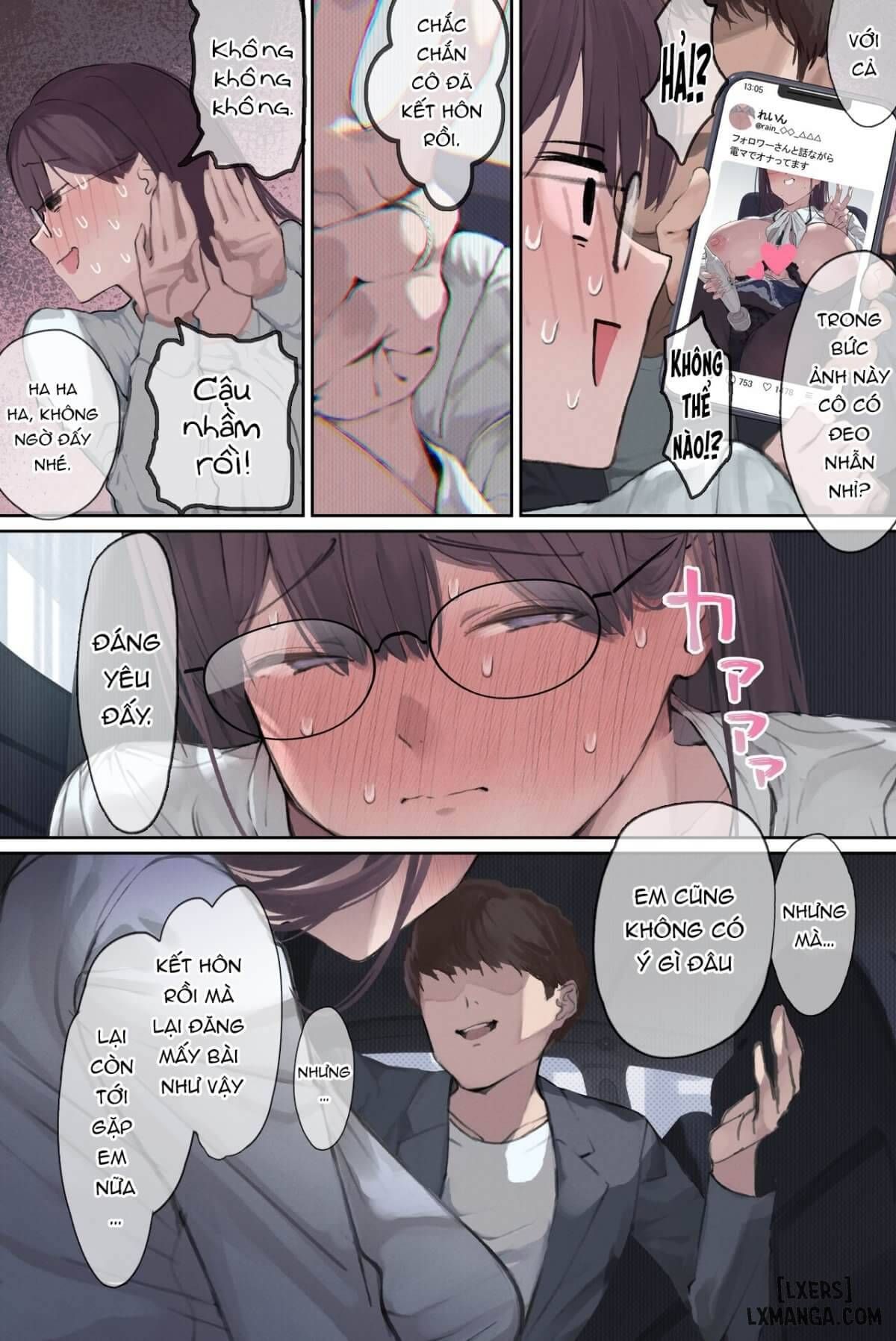 đọc truyện Intelli Hitozuma Amamiya Touko Sensei No Hatsujou Chương 2 ảnh 4 tại Giả Dược